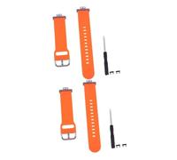 BESTonZON 2 Piezas Correa women mujeres smartwaches relógio inteligente relojinteligente fashion relojes inteligente compatible mirar pulsera Accesorios aptitud física gel de sílice