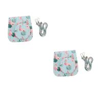 BESTonZON 2 Piezas Estuche para la Camara Bolsas almacenaje Bolsas de Almacenamiento cámara de Fotos instantánea rascas Camera Bag Handbag Party caparazón Estuche Protector Cuero PU