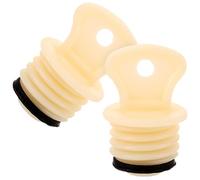 BESTonZON 2 Piezas Funda para Bolsa de Agua Caliente Tapón de Goma Sellador Resistente al Calor Tapón Prueba de Fugas para Bolsa de Agua