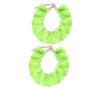 BESTonZON 2 Piezas Gorro De Ducha De Bebé Gorro De Baño Elástico Gorro De Baño Para Niños Champú Para Niños Sombreros De Niño Enjuagador De Cabeza De Bañera Visera De Lavado De Baño Green