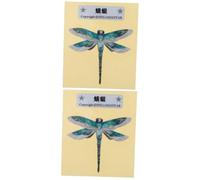 BESTonZON 2 Piezas guitarra acústica guitarra acustica electric guitar pegatina calcomanías flor calcomanía de calcomanías para clavijero de de polivinilo