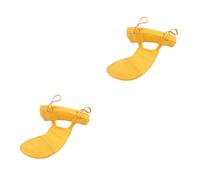 BESTonZON 2 Piezas Hombro Violín Pad Violín Reposabrazos Para Violín Correa Cuero Violín Acolchado Cuero Violín Pequeño Violín Hombrera Violín Almohadillas