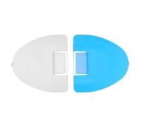 BESTonZON 2 Piezas Marcadores de Tela para Costura Tiza Plástica Forma de Corazón con Rueda Azul y Blanco Precisión para Corte y Confección para Sastrería y Manualidades DIY