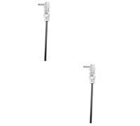 BESTonZON 2 Piezas Martillo De Pedal Biela Kit De Batería Pedales Barra De Enlace Kit De Batería Enlace De Pedal Biela De Doble Paso Pedal Doble Herramienta De Tambor Pedal De Bombo Barra