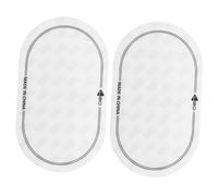 BESTonZON 2 Piezas Pegatina De Doble Paso Para Parche De Batería Parches Protectores De Batería De Tierra Accesorios De Percusión Para Practicar El Escenario