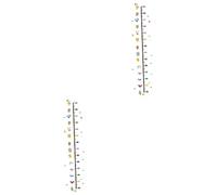BESTonZON 2 Piezas pegatina de pared 3d pegatinas niño pegatinas Pegatina de animales de dibujos animados etiqueta engomada del PVC etiqueta de la pared pegatina de gasa de altura retirable