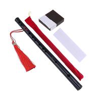 BESTonZON 2 Piezas Pífano Flauta Bansuri Instrumento Musical De Viento De Madera Instrumento Chino Tradicional Flauta Tradicional Flauta China Borla Forma Mágica Niño Adulto Bambú