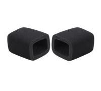 BESTonZON 2 piezas Protector de Micrófono Esponja Cuadrada Funda Antipolvo y Antiviento Práctica y Fácil de Instalar para Prolongar Vida Útil del Micrófono