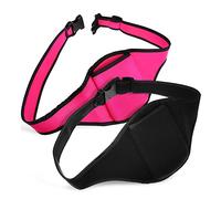 BESTonZON 2 Piezas Riñonera para Micrófono Cinturón de Neopreno Soporte Práctico y Cómodo para Fitness Bolsa de Cintura para Micrófonos Inalámbricos para Yoga y Actividades al Aire