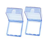 BESTonZON 2 Piezas Tapa Autoadhesiva Para Tomas Corriente Cubiertas Interruptor Botón Redondo Protector Salida Enchufe Fuente Alimentación Tapa Del Zócalo Ordenador Personal