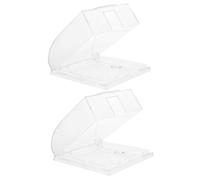 BESTonZON 2 Piezas Tapa Del Enchufe De Seguridad Cubierta Del Interruptor Cubierta De Salida Resistente a La Intemperie Protector De Salida Cubiertas Tapa De Protección Páginas Familiar Bebé
