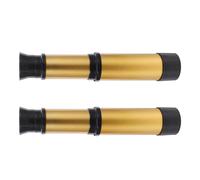 BESTonZON 2 Piezas Telescopio De Juguete Telescopio Pirata Pequeño Telescopio Mini Telescopio Visor para Telescopio De Plástico Telescopio Refractor Telescopio Retro El Plastico Golden