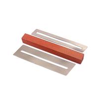 BESTonZON 2 Piezas Viga Niveladora de Trastes Piedra de Lijado para Pulido de Trastes Protector de Diapasón para Guitarras y Bajos Herramienta para Luthier y Trabajos DIY