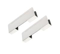 BESTonZON 2 Protectores de Aros para Batería Metálicos, Agarre Seguro y Fácil Instalación, Ideales para Práctica y Presentaciones en Directo