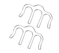 BESTonZON 2 Uds Clips De Papel De Metal Marcapáginas De Metal Clip Creativo Abrazadera De Papel Clips Marcapáginas