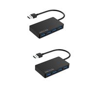 BESTonZON 2 Uds para Tableta De Escritorio Accesorio De Escritorio Accesorio para PC Accesorio para Ordenador Portátil Hub USB Portátil Hub USB Hub Mini USB Hub