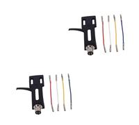 BESTonZON 2 Uds Soporte De Cabeza De Fonógrafo Soporte De Cabeza Stylus Cable De Reemplazo De Phonógrafo