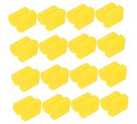 BESTonZON 20 Parachoques De Silicona Para Trombón, Set De 20 Unidades Amarillas De 4 Mm, Silencioso Para Práctica De Instrumentos De Latón, Accesorio Compacto Para Música De Banda y Orquesta