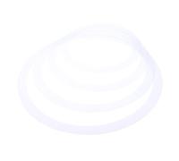 BESTonZON 20 Piezas Batería Anillos De Silencio De Tambor Electrónica Silenciador De Caja Bajo Equipo Juguete Anillo Amortiguador De Tambor Campana Amortiguar Mi Película De Poliácido