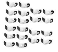 BESTonZON 20 Piezas Cerradura De Cajón Anti-Pellizco Cerraduras Infantiles Para Cajones Gabinetes Cerraduras De Nevera Para Niños Cerradura Para Bebé Cerradura De Gabinete Cerradura De