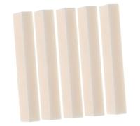 BESTonZON 20 Piezas De Almohada Superior De Cuerda En Tuerca De Piano Soporte Para Hamaca Silla De Montar De Puente De Guitarra De Hueso De Buey Tuerca De Puente Instrumento Musical
