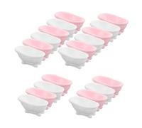 BESTonZON 20 Piezas Miniature Bathtub Models Small Plastic Simulation Tubs For Dollhouse Micro Landscape Decor DIY Crafting and