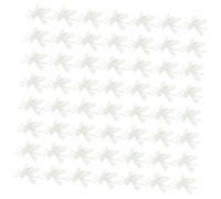 BESTonZON 200 Piezas Mosquito Plastic Ornaments Glow In The Dark Halloween Prank Gadgets Realistic Miniature Bug Decorations For Indoor Outdoor Party