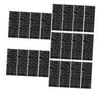 BESTonZON 20hojas Páginas De Pegatinas De Escala De Erhu Accesorios Para Diapasón Herramienta De Práctica Para Principiantes Mapas De Notas Claras y Duraderas