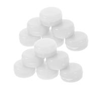 BESTonZON 20piezas Accesorios para Tambores Sonajeros Color Blanco Insertos de Sonajero para Juguetes Bolas de Campana para Manualidades para Reparar Juguetes de Peluche Chirrido