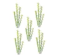 BESTonZON 20piezas Miniaturas De Bambú Artificial Decorativas para Paisajes Plantas De Plástico Realistas para Decoración De Jardines y Casas De Muñecas