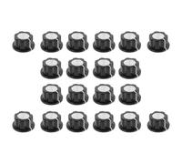 BESTonZON 20piezas Tapa Perilla De Control Del Potenciómetro Perilla De Control De Volumen Para Ajustar El Botón De Rotación Escenarios De Trabajo