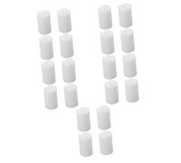 BESTonZON 20piezas Tuercas De Banjo De Hueso De Buey Para Quinto String Accesorios De Banjo Fuerte Sostenido y Diseño Único