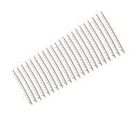 BESTonZON 22piezas Trastes De Guitarra Folk De Hechas De Aleación De Cuproníquel De Diapasón De Guitarras Eléctricas y Bajos