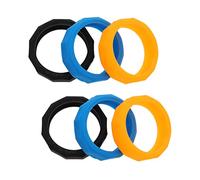 BESTonZON 24 Piezas Anillo deslizante de micrófono anillos de micrófono anillo antirrodillo microfono - Micrófono protección anticaídas - Protector micrófono choques micrófonos inalámbricos