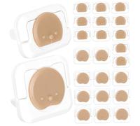 BESTonZON 24 Piezas Del Enchufe Cubierta Enchufe Eléctrico Cubiertas Salida Tapa Salida Placas Interruptor Luz Estuche Protector Abs Anti Choque Niño