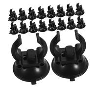 BESTonZON 25 Piezas Ventosas para Acuario con Clip para Tubos Soporte Resistente para Calentadores Sumergibles y Luces para Fijación de Mangueras Tanques y Plantas Acuáticas