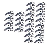 BESTonZON 27 Piezas Selección Dedo Índice Acero Inoxidable Guitarra Metalica Púas Para Guitarra Clásica Dedo Metal y Guitarras Bajas Pulgar La Guitarra Palillos Clásico Protector