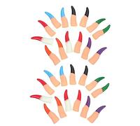BESTonZON 28 Piezas Falsas y Dedos de Plástico Halloween Accesorios de Fiesta Decoraciones Únicas y Prácticas Carnaval y Fiestas de Disfraces