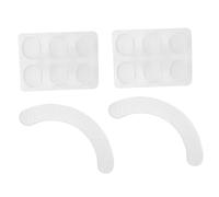 BESTonZON 28 Piezas Pegatinas para silenciador de tambor almohadilla de silencio de batería almohadillas para la cabeza del tambor drum kit squecher mujer cojín amortiguador de tambor gel
