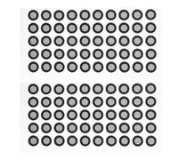 BESTonZON 2hojas Láminas De Puntos De Marcado Reflectantes para Escáner Puntos De Referencia para Escaneo De Marcadores Reflectantes Digital para Uso Profesional