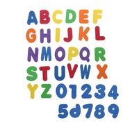 BESTonZON 2juegos Juguetes para Leer y Escribir De Eva Pegatinas De Letras y Números Baño para Bebés Pequeños y Guarderías Alfabeto Números