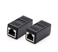 BESTonZON 2piezas Acoplador Ethernet Conector De Inline para Extensión De Cable LAN Adaptador De Práctico y Conveniente