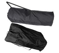 BESTonZON 2piezas Almacenamiento para Cochecito Bolsa de Viaje para Cochecito de Avión Bolsa de Control de Puerta para Viajes Negra Acolchada para Embarque Avión y Tren