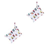 BESTonZON 2piezas Bolsa para y Ropa Sucia Organizador De Viaje Reutilizable para Actividades y Playa Diseño Bebés