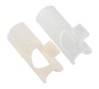 BESTonZON 2piezas Boquilla para Flauta Ayuda de Soplado para Protección de Membrana Herramienta para Practicar Flauta Repuestos para Instrumento de Viento
