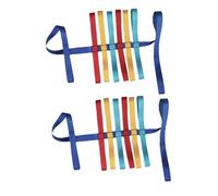 BESTonZON 2piezas Cuerdas De Seguridad Para Niño Niña Grupo Correpasillos Cómodas Para Excursiones Cuerdas Para Caminar Maduras Para Preescolar y Actividades Al Aire