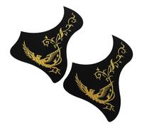 BESTonZON 2piezas Funda Protectora Antirrayaduras Pegatina Autoadhesiva Para Golpeador De Guitarra