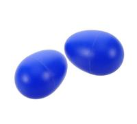 BESTonZON 2piezas Juguetes Musicales De Huevo De Plástico Para Maracas Interactivas De Aprendizaje Rellenos De Huevos De Pascua Herramienta Sensorial Para Fiestas y Actividades Musicales