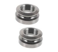 BESTonZON 2piezas Punto De Anclaje De Guitarra Tapa De De Pin Para Reemplazo De Accesorios De Guitarra Diseño Redondeado y Resistente Deformación Instalación De