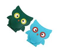 BESTonZON 2piezas Tapa De Húmedo Forma De Búho Accesorios Para Toallitas Abre Fácilmente Mantén Fresco